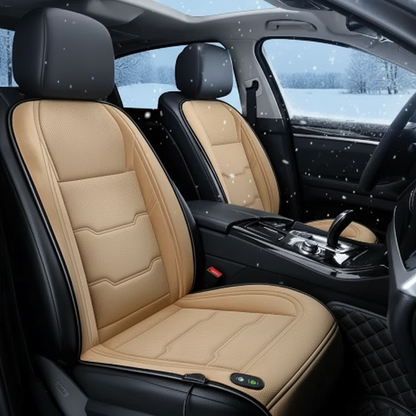 Universal Heated Car Seat Cushion 12V/24V – Fast-Heating Seat Warmer for All Vehicles